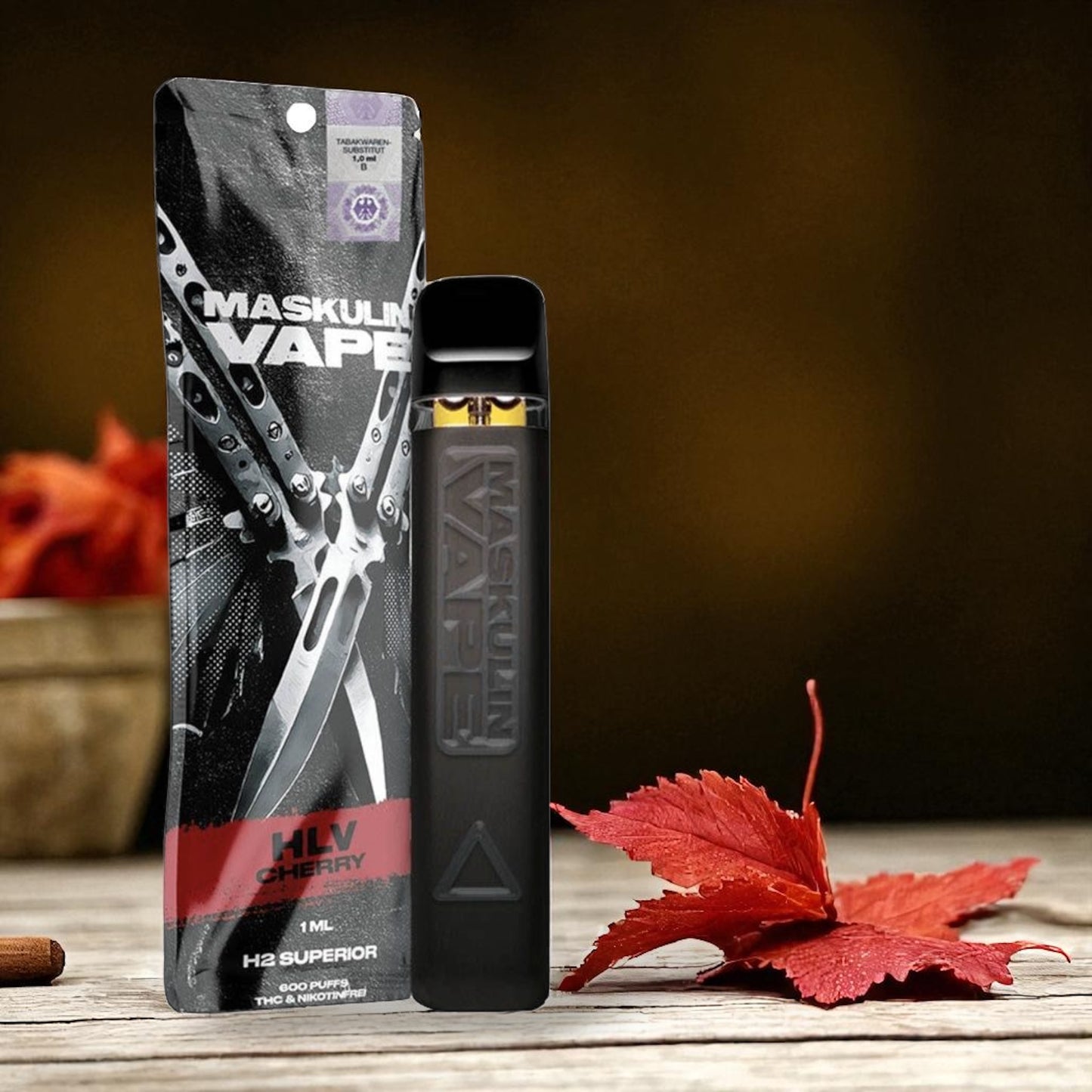 Maskulin Vape „HLV CHERRY“