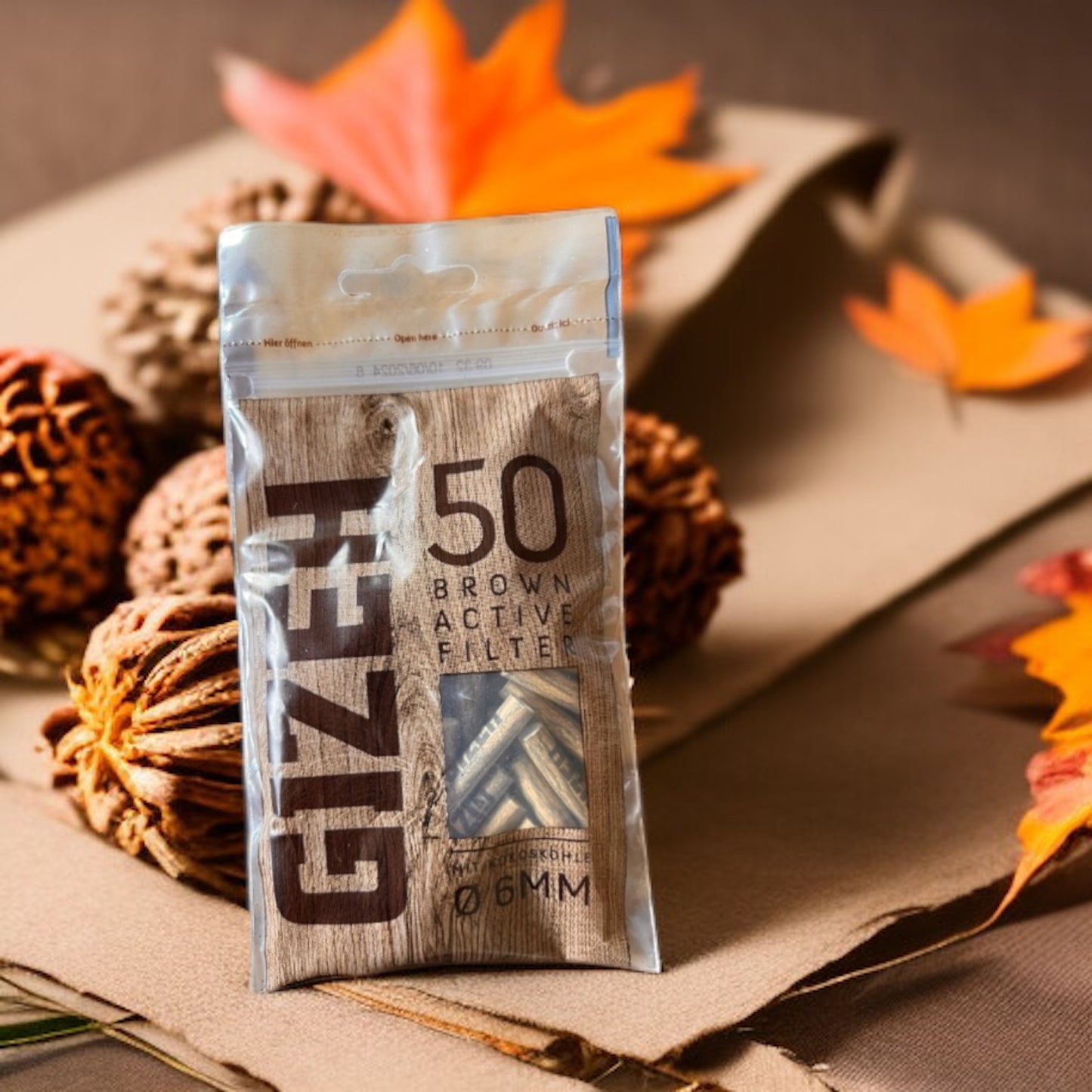 GIZEH 50 Brown Active Filter