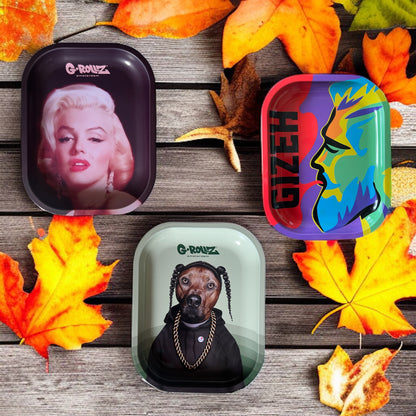 GIZEH Metal Tray Fabulous Faces