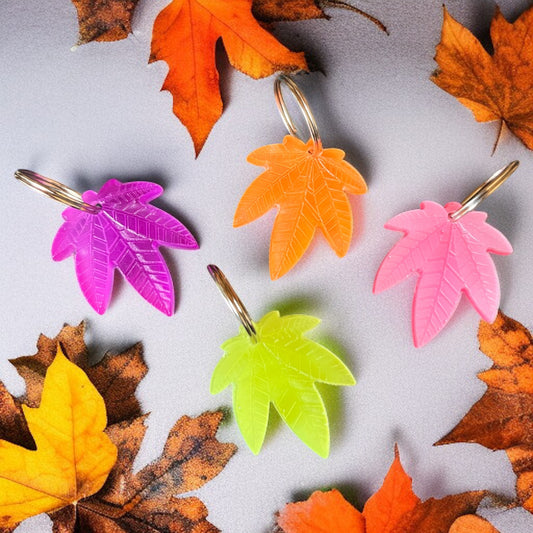 Schlüsselanhänger „Hanfblatt“