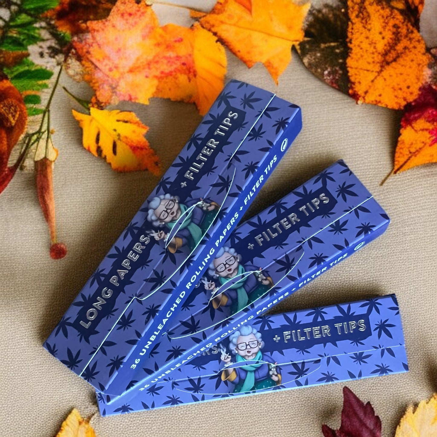 36 unbleached Rolling Papers + Filter Tips