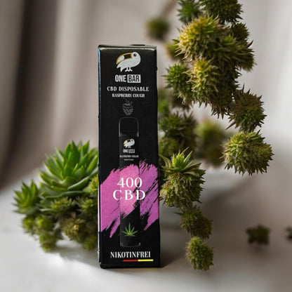 OneBar Raspberry Cough CBD Vape